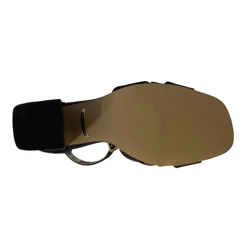 Zapatillas Abiertas Tacón Claudio Rocco Cr3952