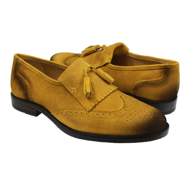 Calzado Caballero Gamuza Claudio Rocco Gb171