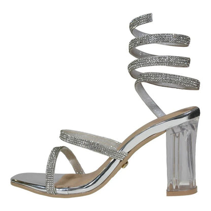 Sandalias con tacon Pulsera Espiral Claudio Rocco Cr9040