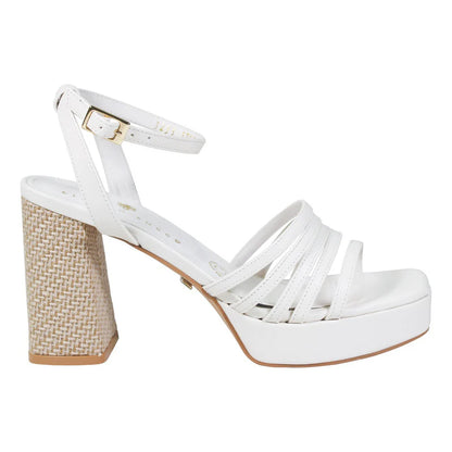 Sandalias Con Tacon Claudio Rocco Cr3753