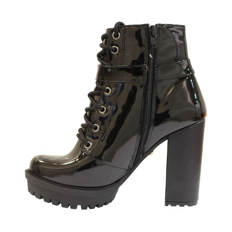 Botines Con Tacon Alto Claudio Rocco Cr1701