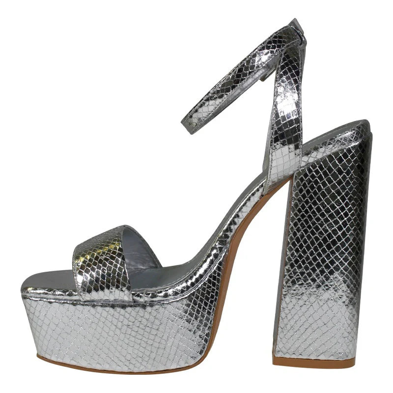 Sandalias con tacon Claudio Rocco Cr2411