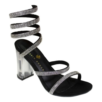 Sandalias con tacon Pulsera Espiral Claudio Rocco Cr9040