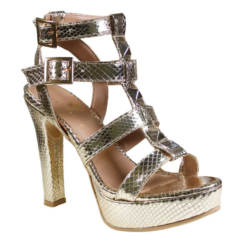 Sandalia Tacón Claudio Rocco Cr-230434