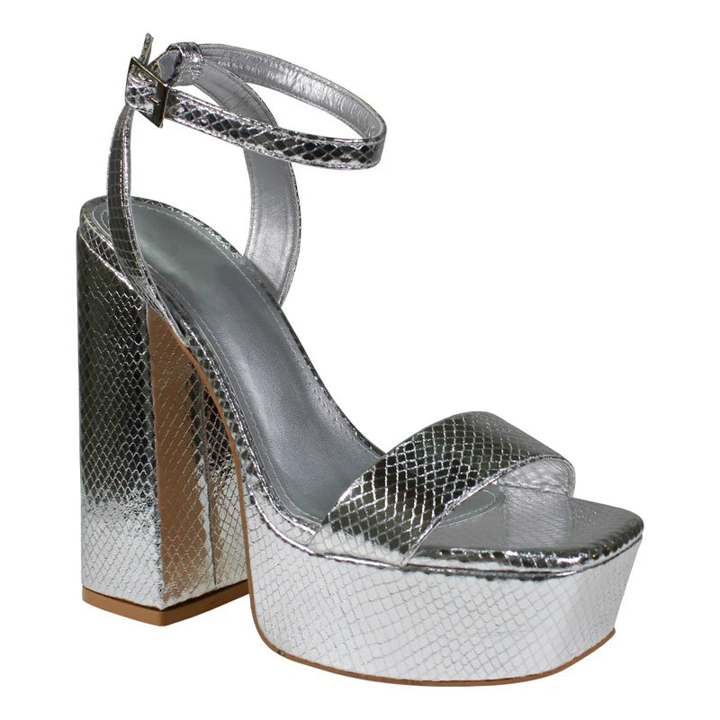 Sandalias con tacon Claudio Rocco Cr2411