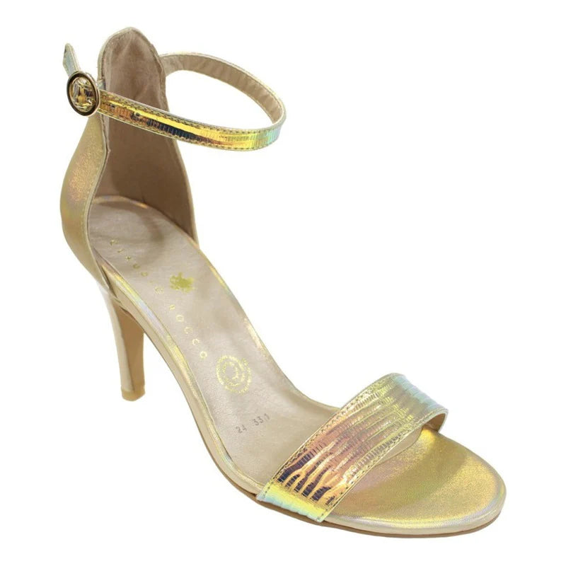 Sandalias Con Tacón Claudio Rocco Cr331