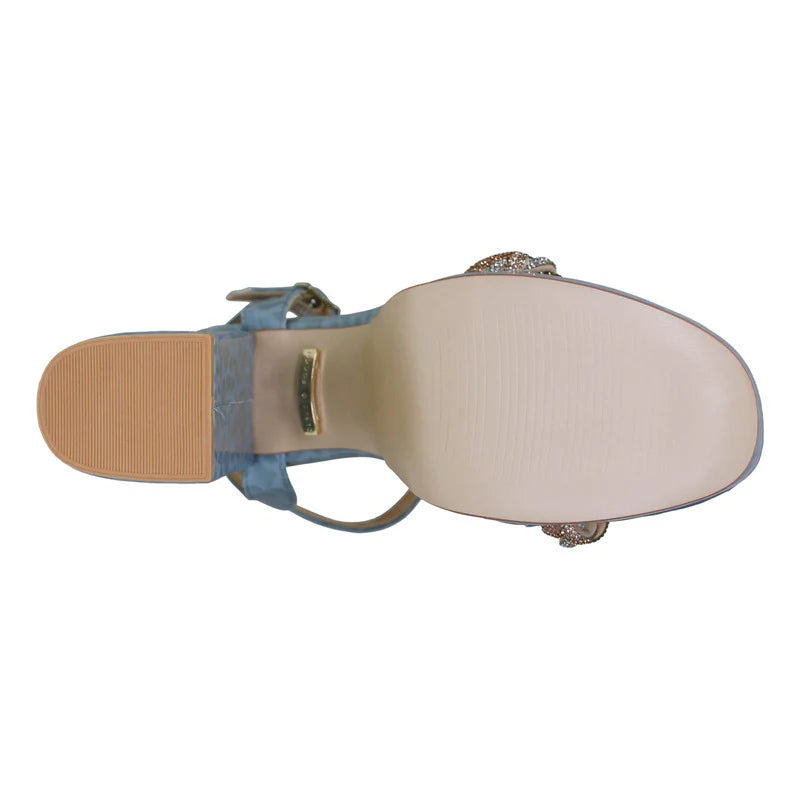 Sandalia con tacón Dama Claudio Rocco Cr033-z