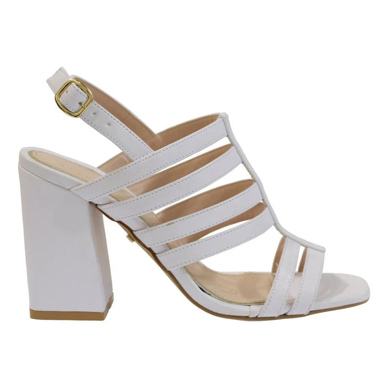 Sandalia Clásica Con Tacón Claudio Rocco Cr3955