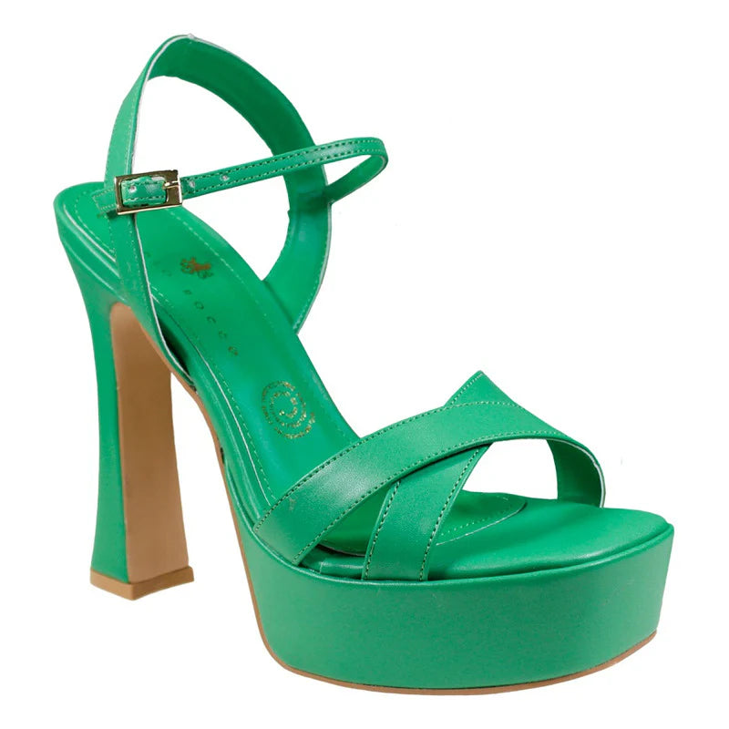 Sandalias Con Tacón Claudio Rocco Cr1006