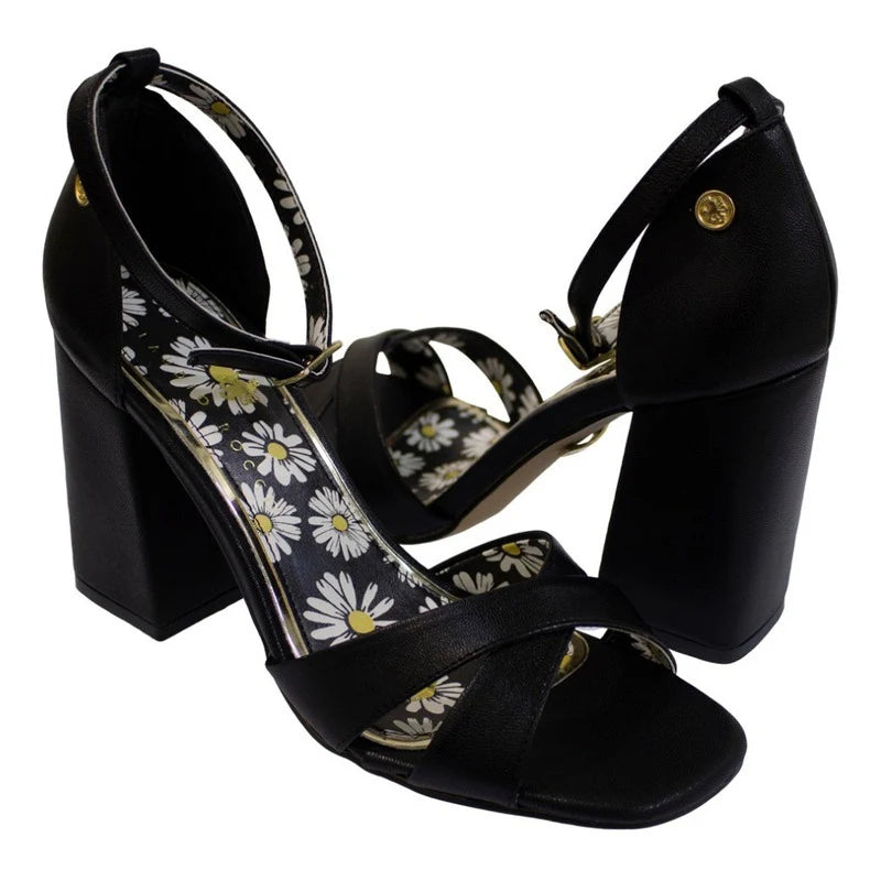 Zapatillas Abiertas Tacón Claudio Rocco Cr3952