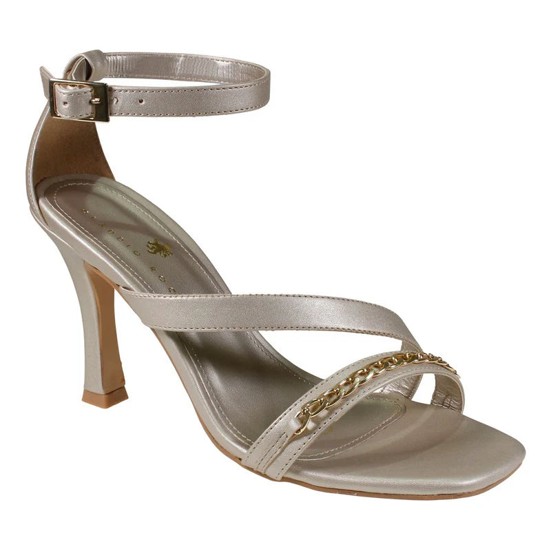 Sandalias Con Tacón De Vestir Claudio Rocco Cr2820