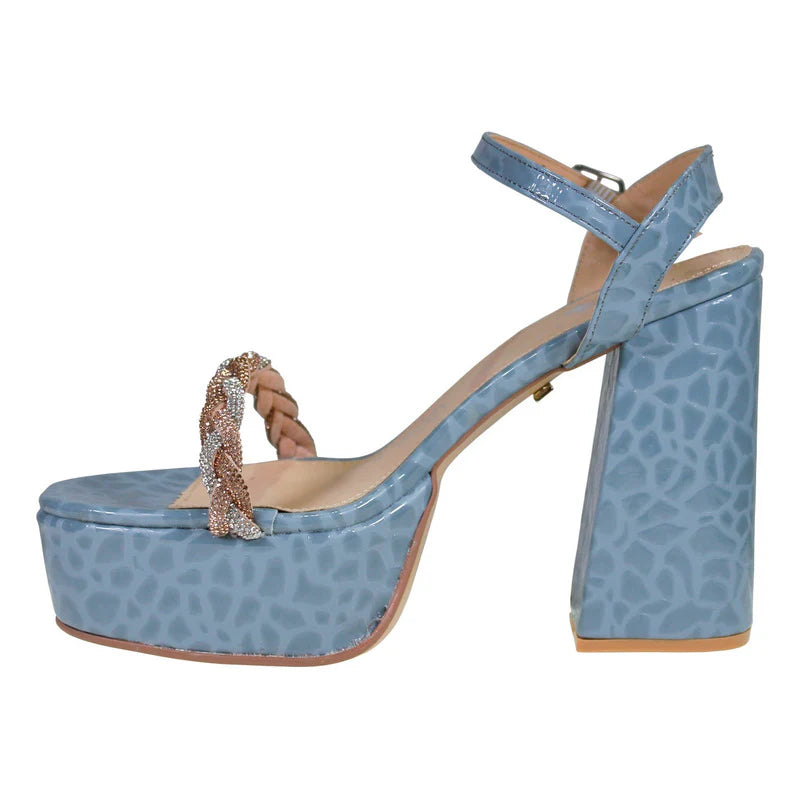 Sandalia con tacón Dama Claudio Rocco Cr033-z