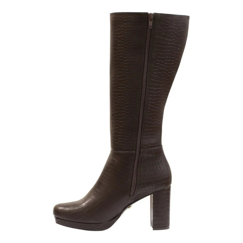 Botas Con Tacón Claudio Rocco Cr9011