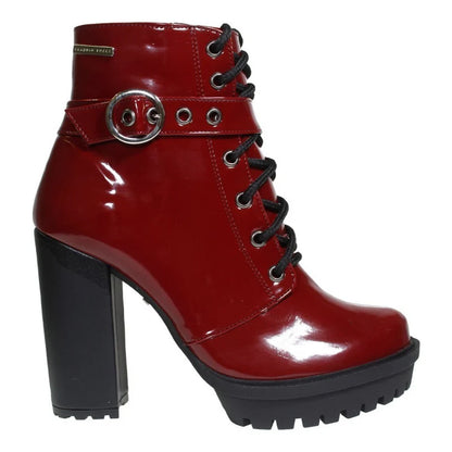 Botines Con Tacon Alto Claudio Rocco Cr1701