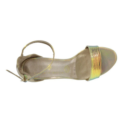 Sandalias Con Tacón Claudio Rocco Cr331