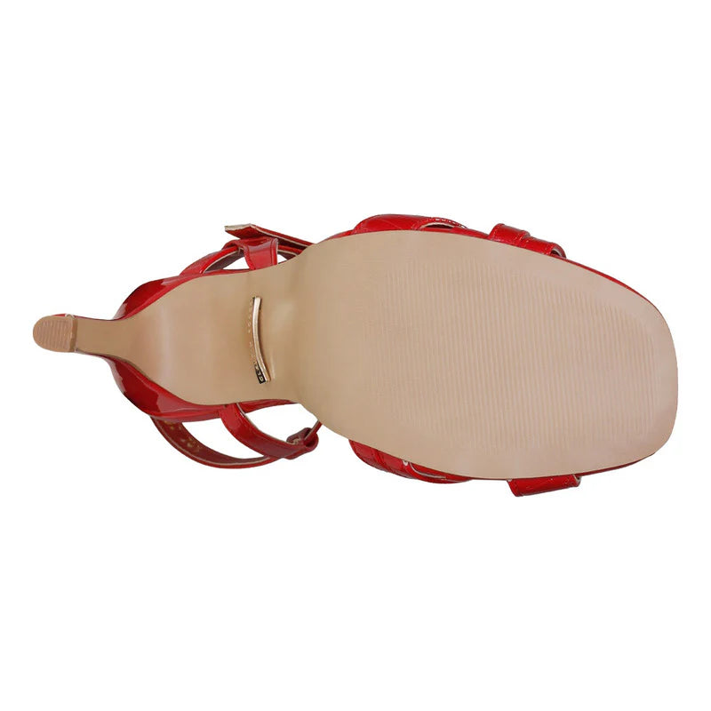 Sandalia Con Tacón Claudio Rocco Cr402