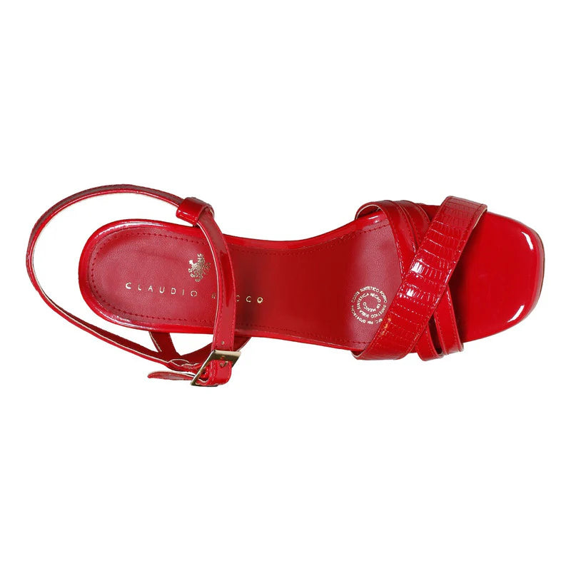 Sandalia Con Tacón Claudio Rocco Cr402