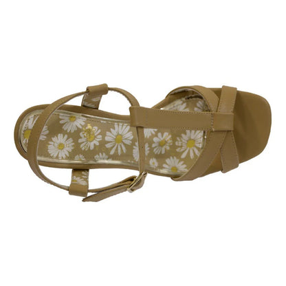 Sandalias con tacón Cuadrado Claudio Rocco Moda Cr3951