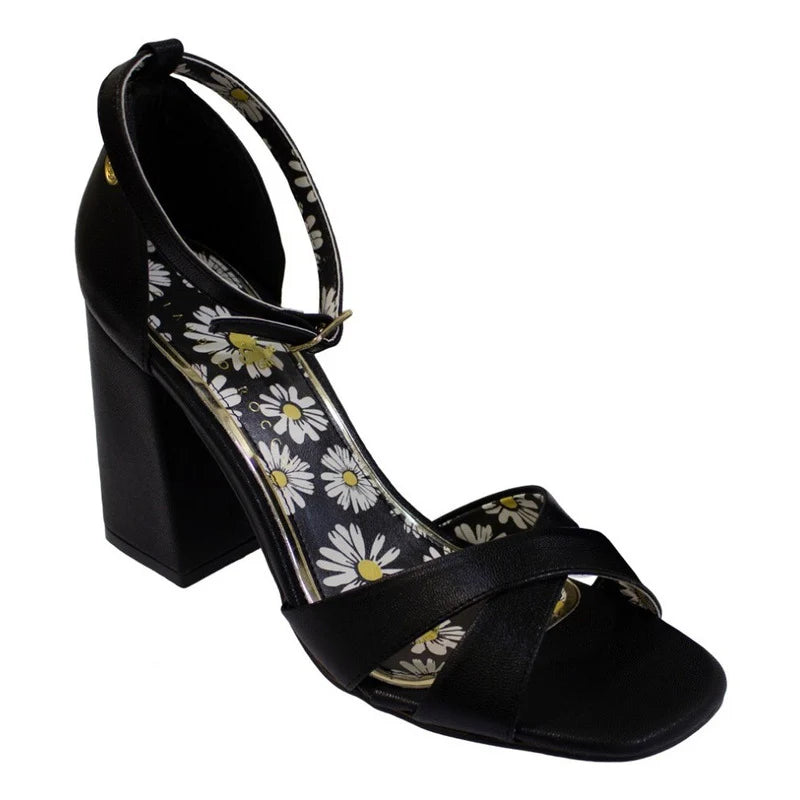 Zapatillas Abiertas Tacón Claudio Rocco Cr3952