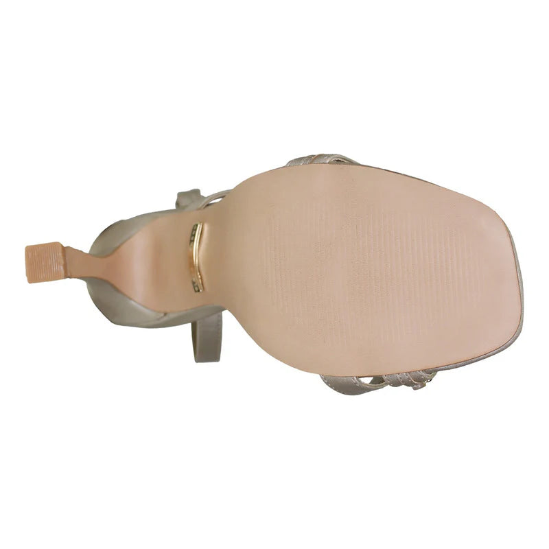 Sandalias Con Tacón De Vestir Claudio Rocco Cr2820