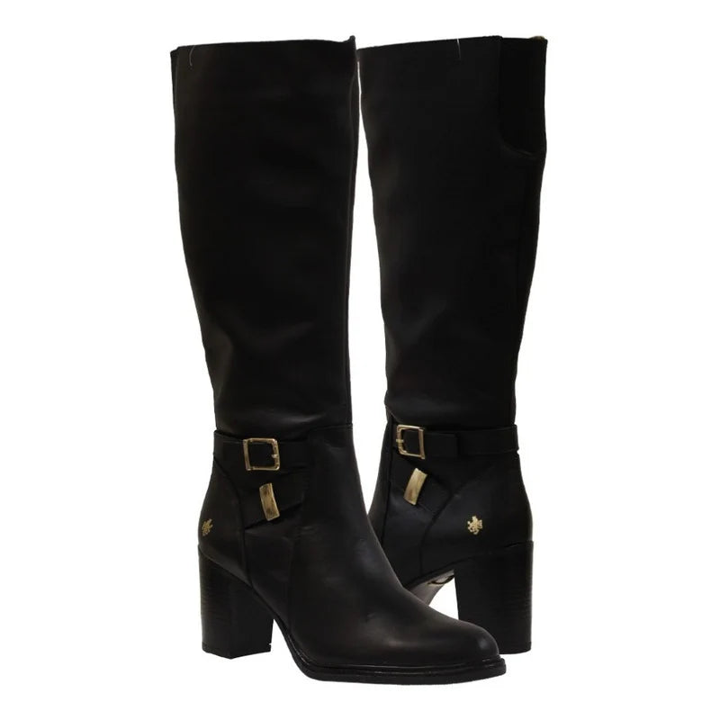 Bota Alta Tacón Claudio Rocco Cr1850