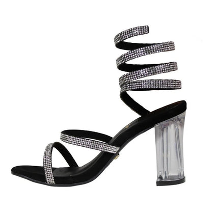 Sandalias con tacon Pulsera Espiral Claudio Rocco Cr9040