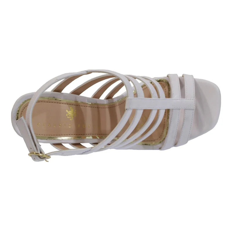 Sandalia Clásica Con Tacón Claudio Rocco Cr3955