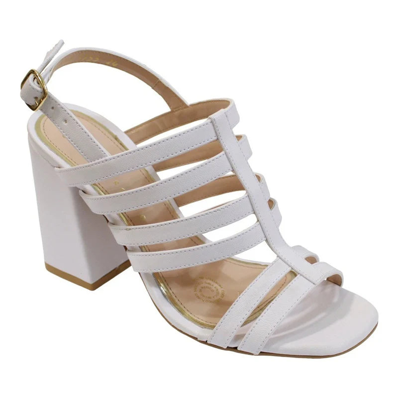 Sandalia Clásica Con Tacón Claudio Rocco Cr3955