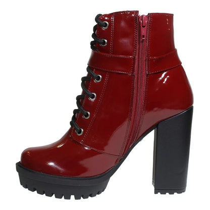 Botines Con Tacon Alto Claudio Rocco Cr1701