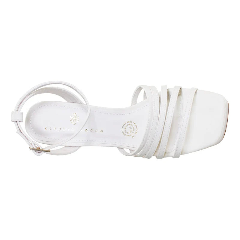 Sandalias Con Tacon Claudio Rocco Cr3753