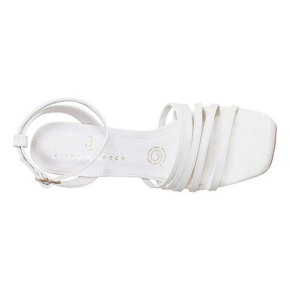 Sandalias Con Tacon Claudio Rocco Cr3753