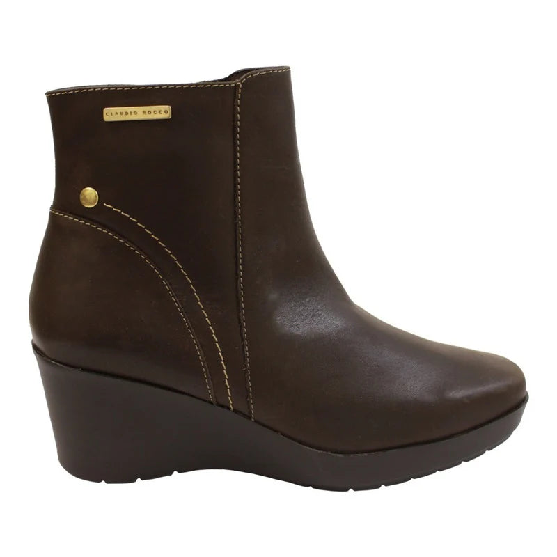 Botines Para Dama De Piel Claudio Rocco Cr1845