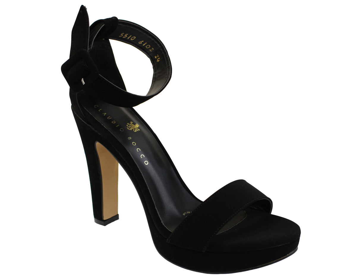 Sandalia con tacon  Claudio Rocco Dama Cr-01-1