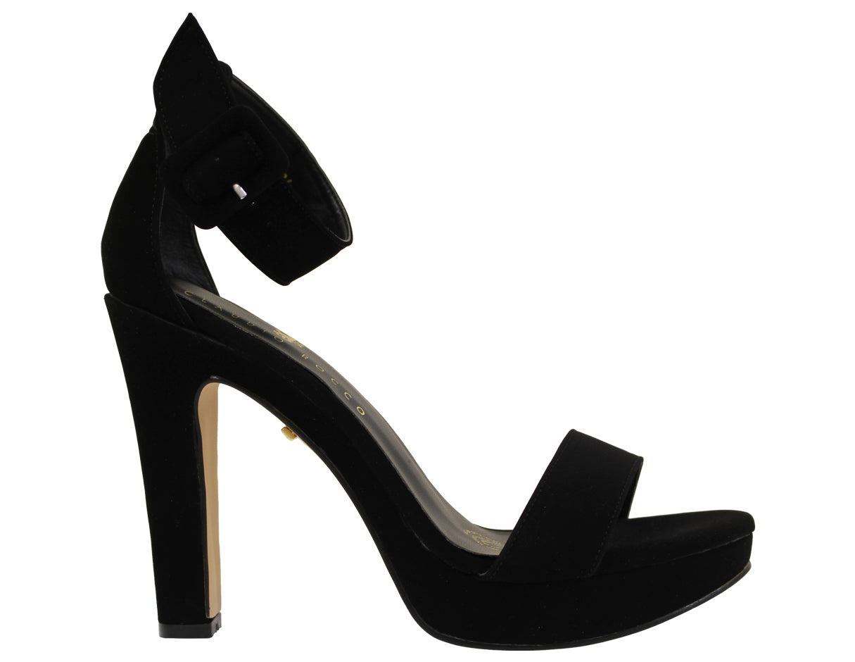 Sandalia con tacon  Claudio Rocco Dama Cr-01-1