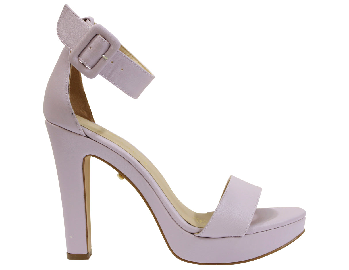 Sandalia con tacon  Claudio Rocco Dama Cr-01-1