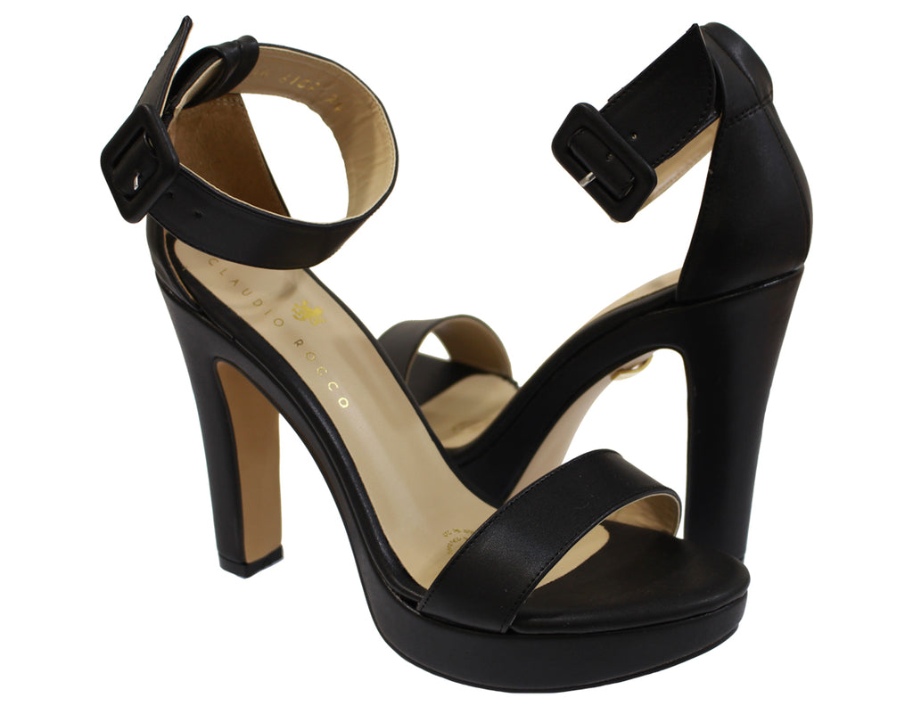 Sandalia con tacon  Claudio Rocco Dama Cr-01-1