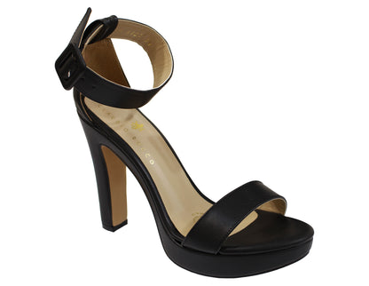 Sandalia con tacon  Claudio Rocco Dama Cr-01-1