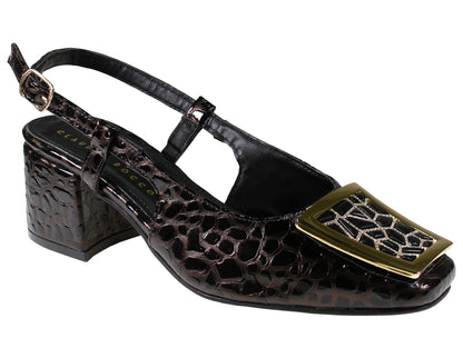 Zapatilla tacon bajito Claudio Rocco Cr036