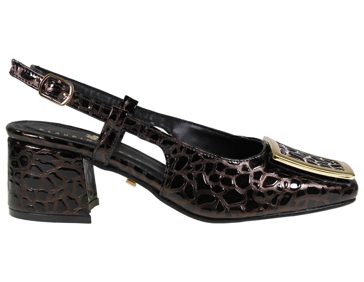 Zapatilla tacon bajito Claudio Rocco Cr036