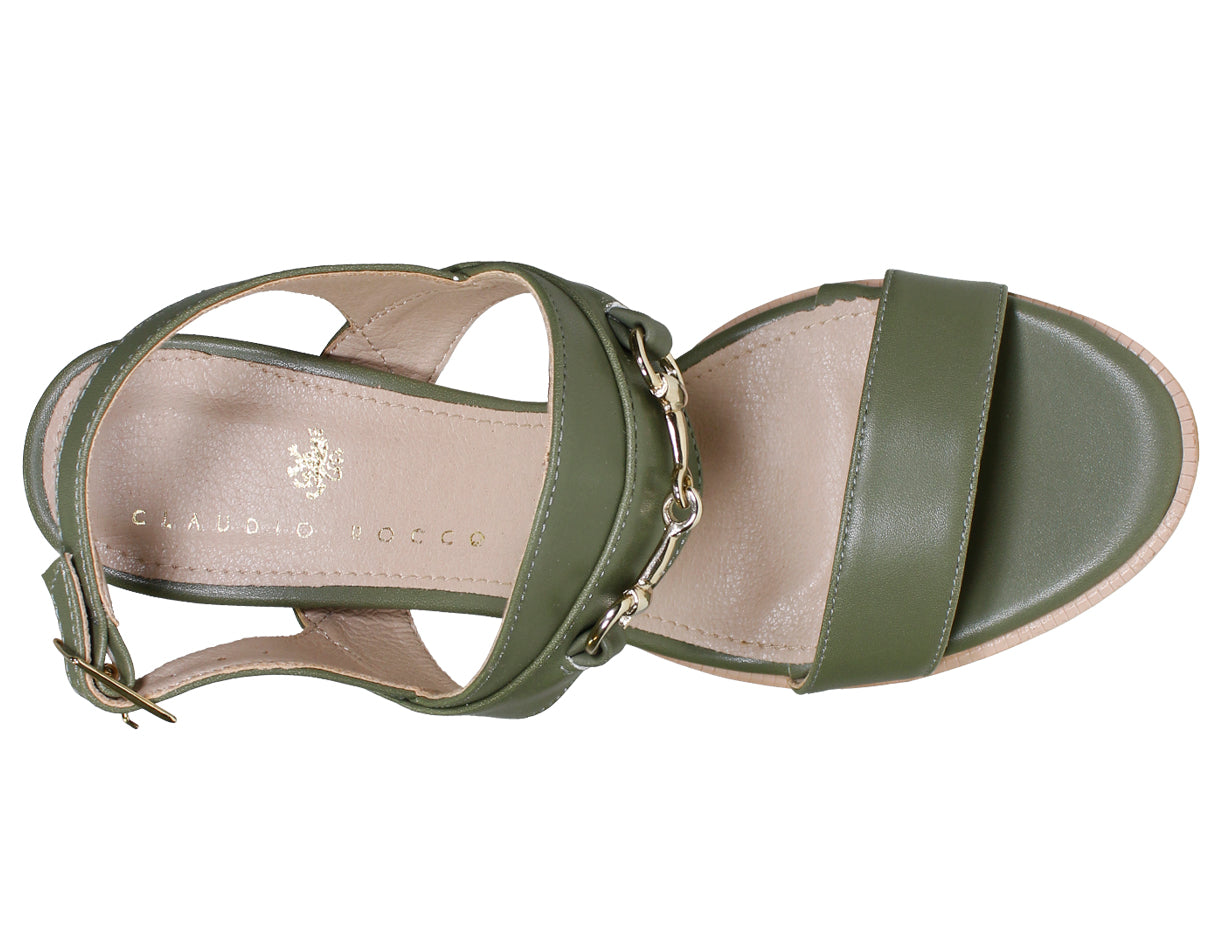 Sandalias Con Tacón Claudio Rocco Cr1411