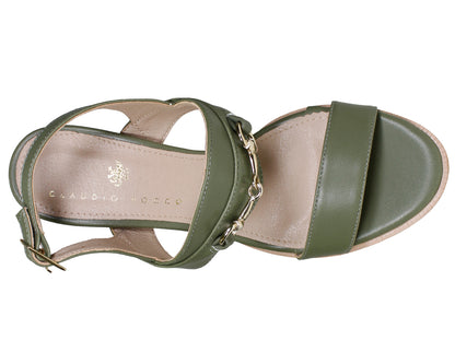 Sandalias Con Tacón Claudio Rocco Cr1411