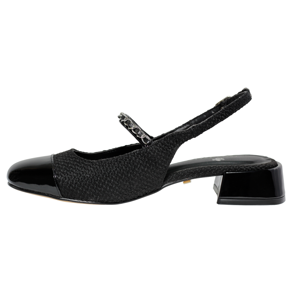 Zapatilla tacon cuadrado Claudio Rocco CR-1991