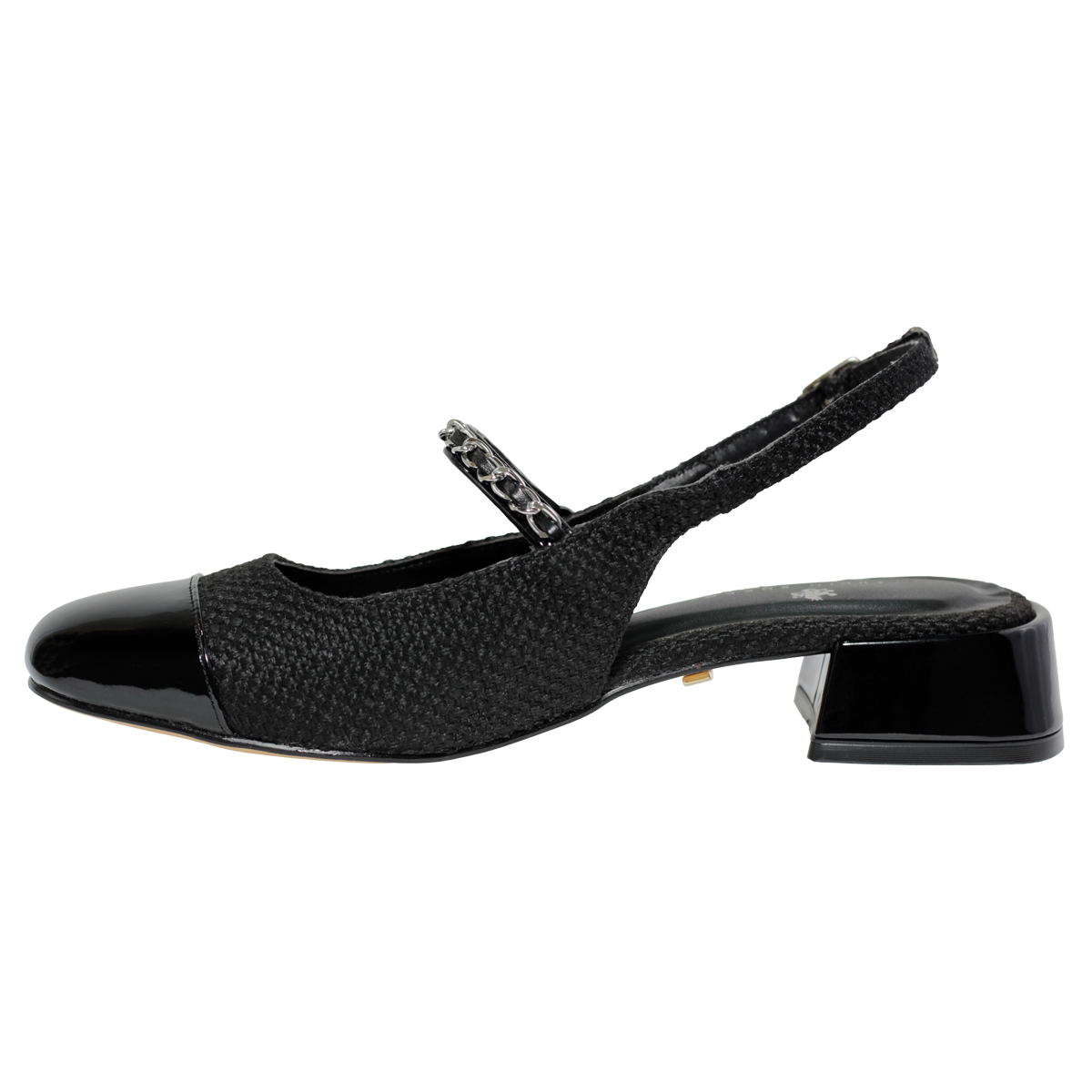 Zapatilla tacon cuadrado Claudio Rocco CR-1991