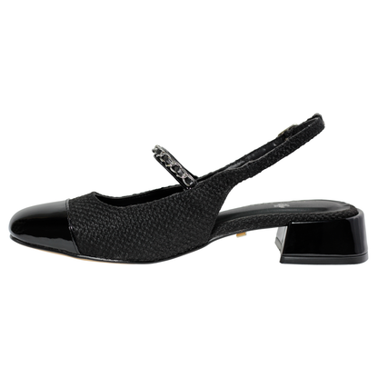 Zapatilla tacon cuadrado Claudio Rocco CR-1991