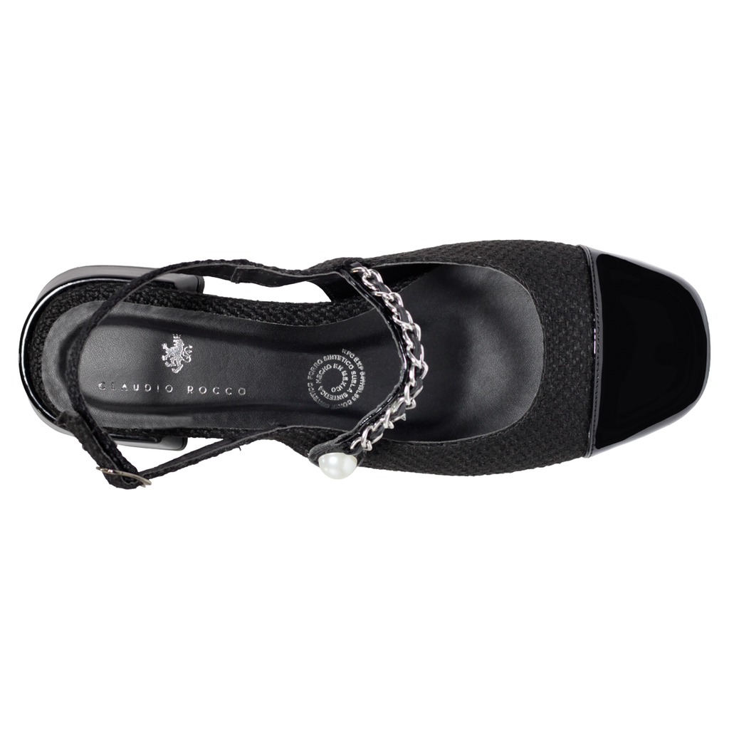 Zapatilla tacon cuadrado Claudio Rocco CR-1991