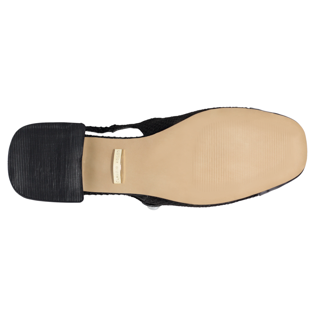 Zapatilla tacon cuadrado Claudio Rocco CR-1991