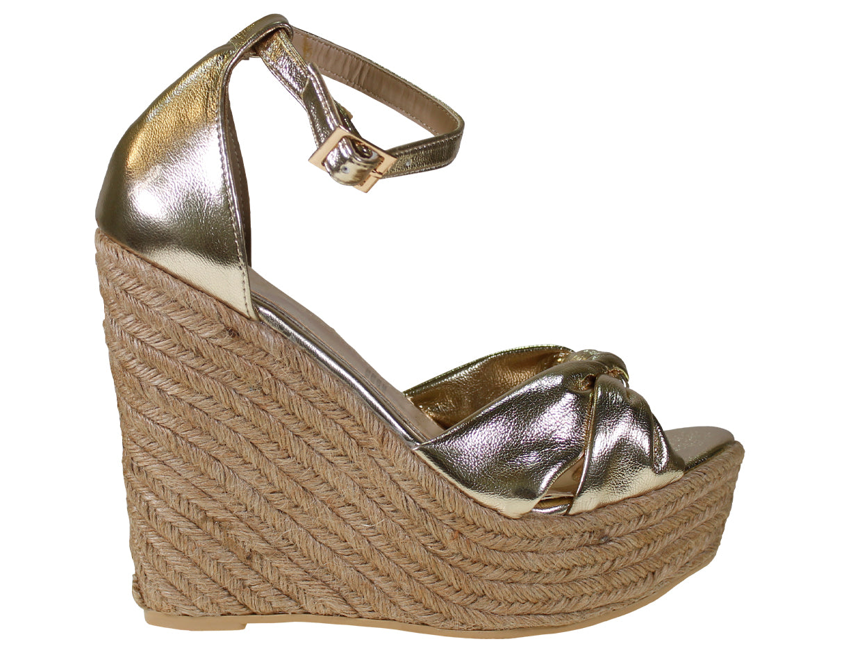 Sandalia Mujer Cuña Claudio Rocco Cr-230431