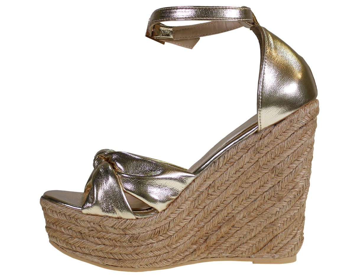 Sandalia Mujer Cuña Claudio Rocco Cr-230431