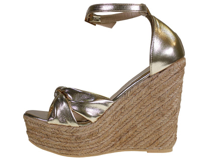 Sandalia Mujer Cuña Claudio Rocco Cr-230431