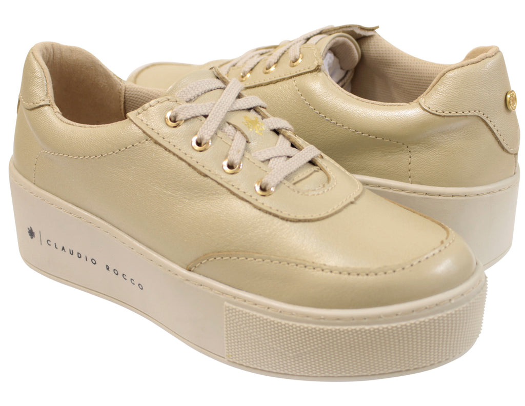 Tenis Plataforma Dama Claudio Rocco Cr451
